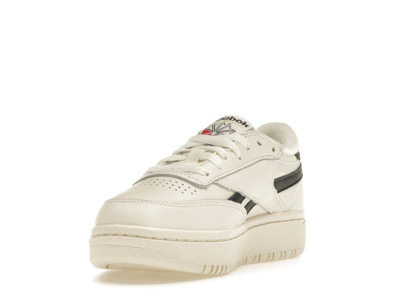 Reebok Club C Double Chalk Black (Women's)