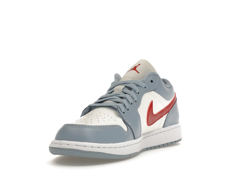 Jordan 1 Low Blue Whisper Dune Red (Women's)
