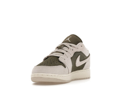 Jordan 1 Low SE Medium Olive Sail (GS)