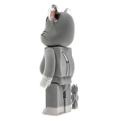 Bearbrick Tom and Jerry: Tom Flocky 100% & 400% Set