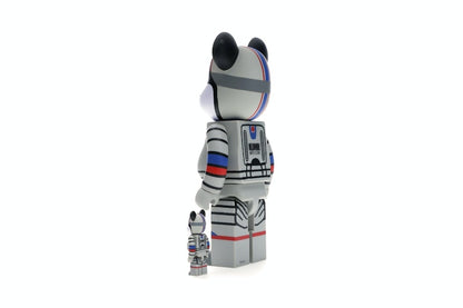 Bearbrick x Billionaire Boys Club x Mickey Mouse Astronaut 100% & 400% Set Multicolor