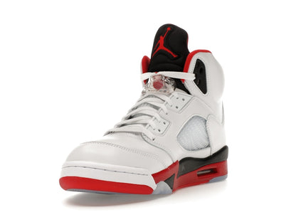 Jordan 5 Retro Fire Red Black Tongue (2025)