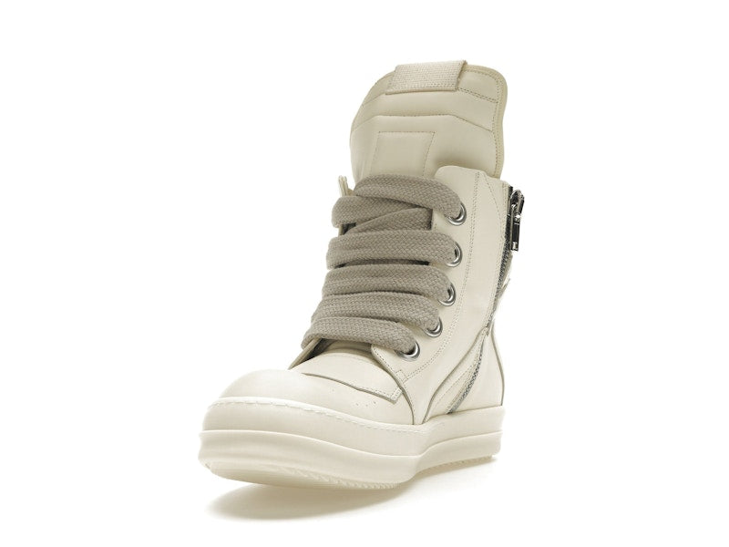 Rick Owens Lido Geobasket Big Lace Milk