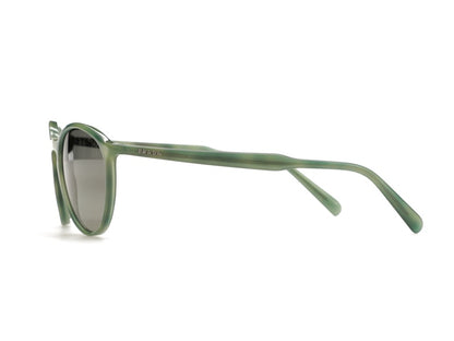 Prada Round Sunglasses Striped Green (0PR 05XS)
