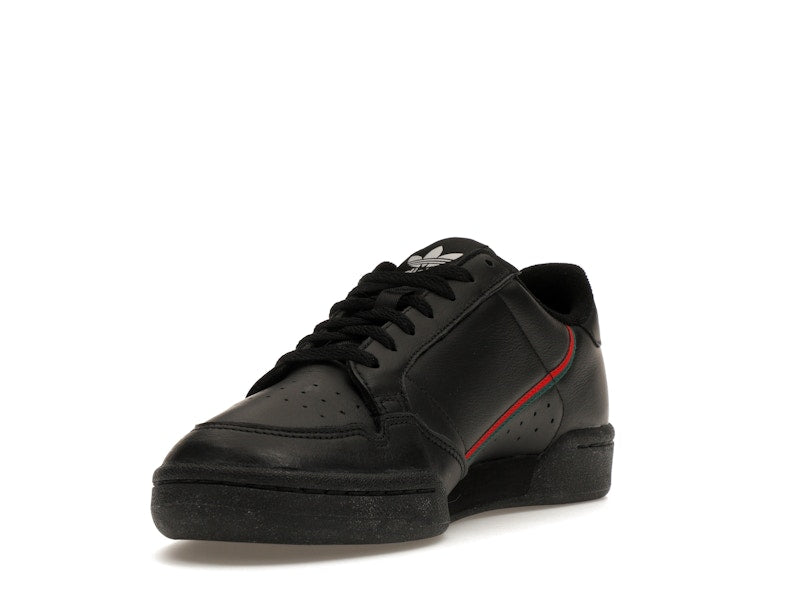 adidas Continental 80 Black Scarlet Green