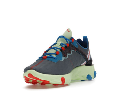 Nike React Element 55 Volt Dark Grey Photo Blue