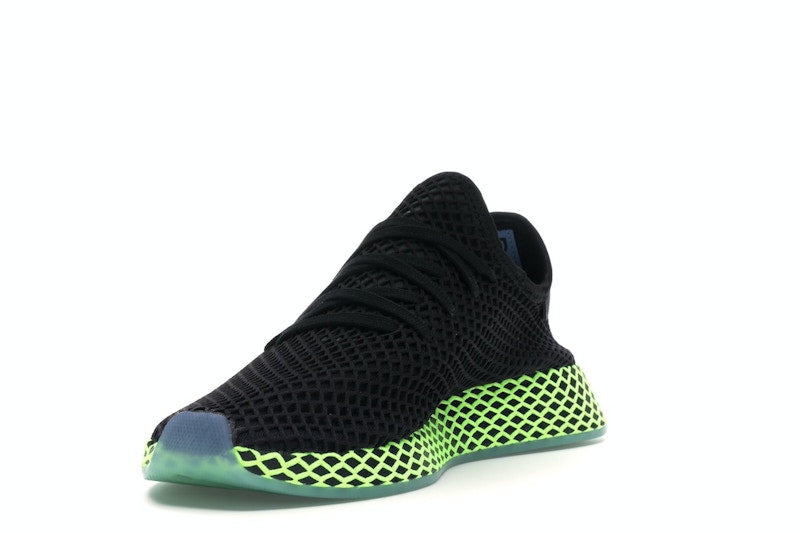 adidas Deerupt Core Black Ash Blue