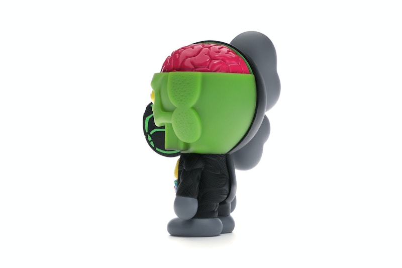 KAWS Bape Dissected Baby Milo Vinyl Figure Black