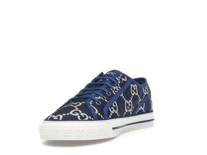 Gucci Tennis 1977 Low GG Monogram Blue