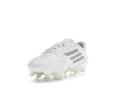 adidas Adizero F50 4 Leather FG White Silver Metallic