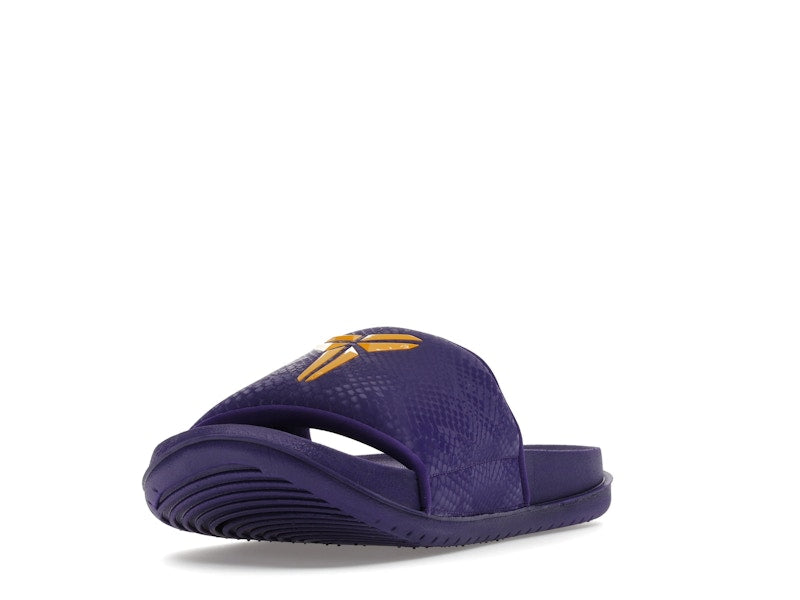 Nike Kobe Offcourt Slide Purple University Gold