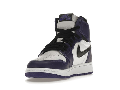 Jordan 1 Retro High Court Purple White (GS)