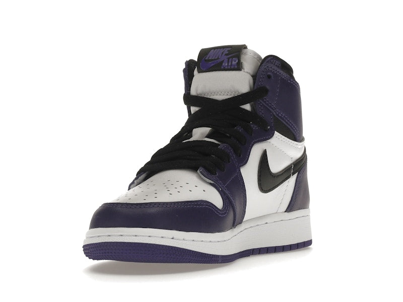 Jordan 1 Retro High Court Purple White (GS)