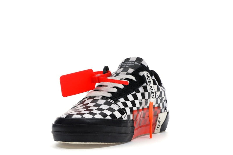 OFF-WHITE Vulc Low Checkered Black White