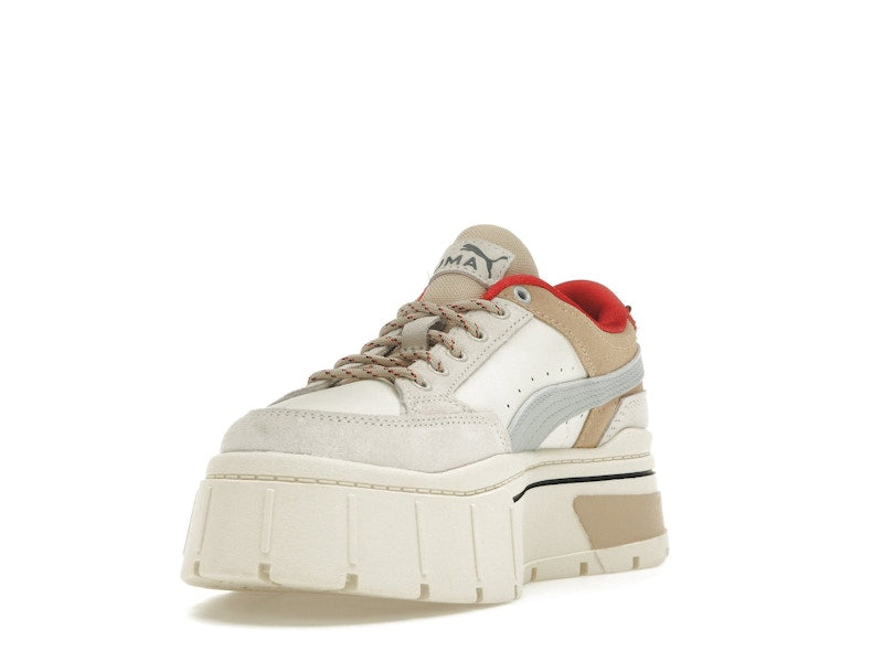 Puma Mayze Stack Retro Grade Vaporous Grey Red