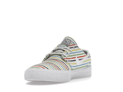 Nike SB Zoom Stefan Janoski Canvas Multi-Color Pinstripes
