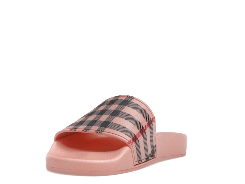 Burberry Furley Slides Vintage Check Pink (Women's)