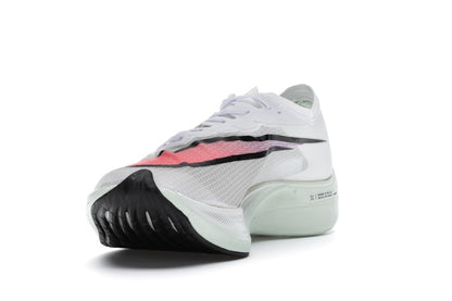Nike ZoomX Vaporfly Next% White Hyper Jade Flash Crimson
