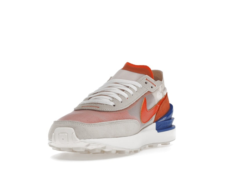 Nike Waffle One Pearl White Game Royal Rush Orange (Women's)
