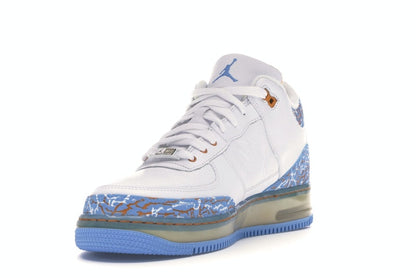 Jordan AJF 3 White University Blue Sunset