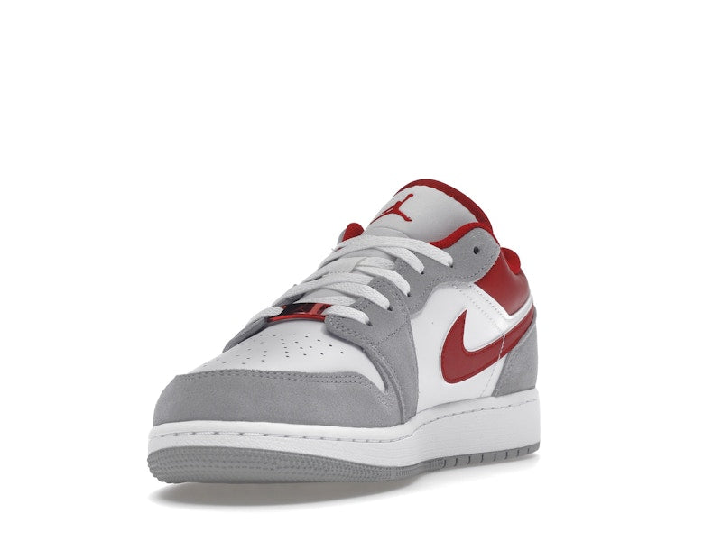 Jordan 1 Low SE Smoke Grey Gym Red (GS)