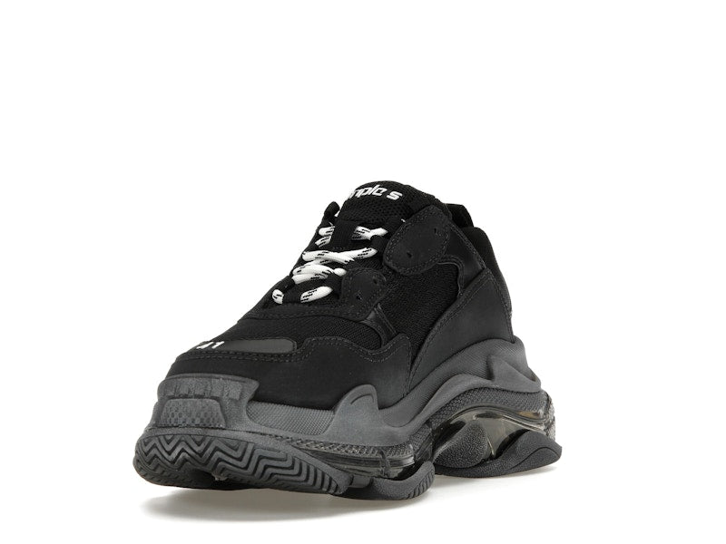 Balenciaga Triple S Black Clear Sole (Women's)