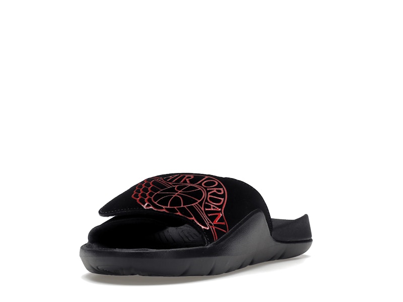Jordan Hydro 7 Slide Black Red