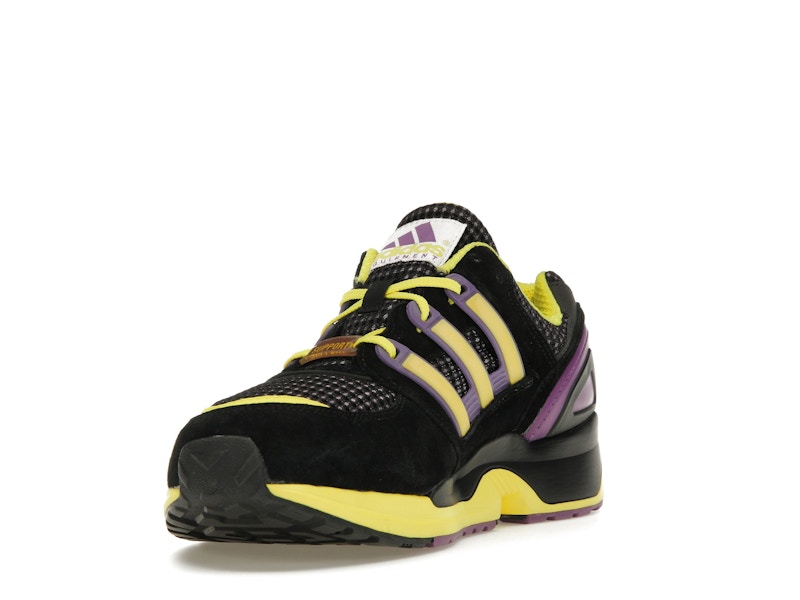 adidas EQT Support Running Black Lemon Purple