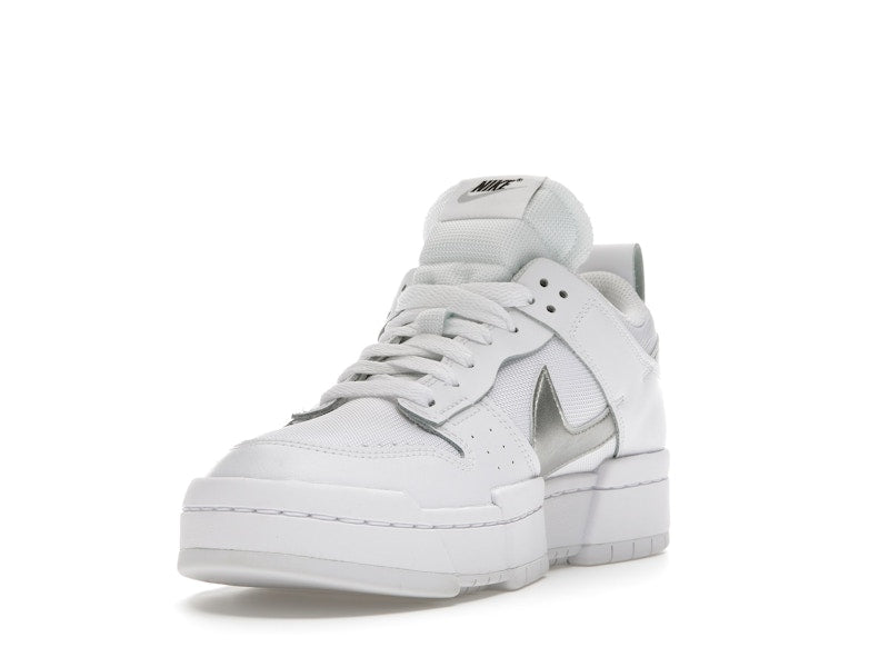 Nike Dunk Low Disrupt White Silver (Women's)