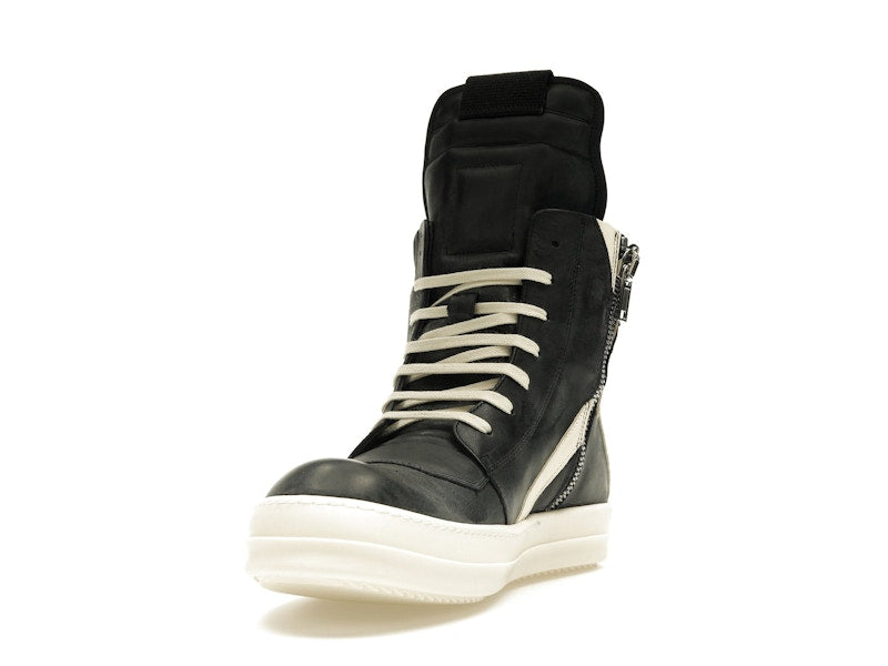 Rick Owens Lido Geobasket Black Milk
