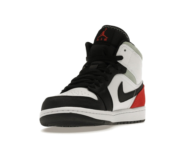 Jordan 1 Mid SE Red Black Toe