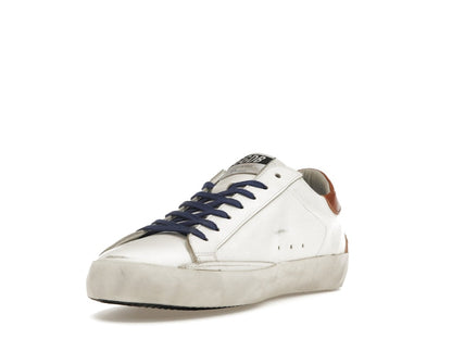 Golden Goose Super-Star White Ice Brown Blue
