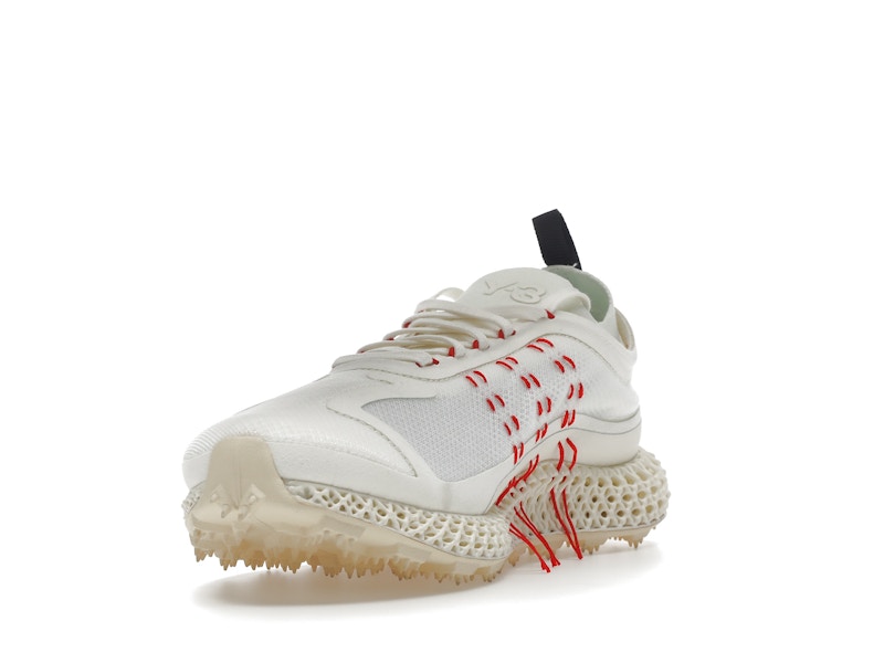 adidas Y-3 Runner Halo 4D Core White Red