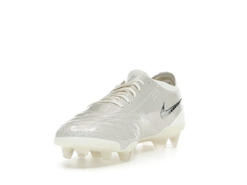 Nike Tiempo Legend 10 Elite Luxe FG Montebelluna Leather White Snakeskin