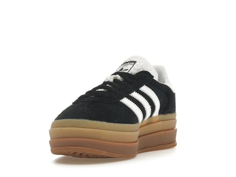 adidas Gazelle Bold Black White Gum (Women's)