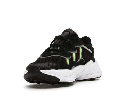 adidas Ozweego Core Black Solar Green (GS)