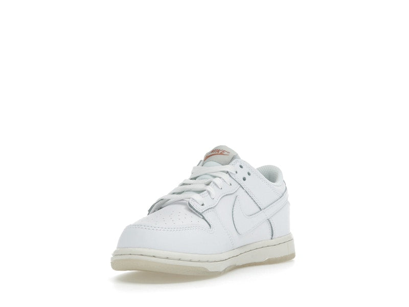 Nike Dunk Low SE Rainbow Lace Swoosh White (PS)