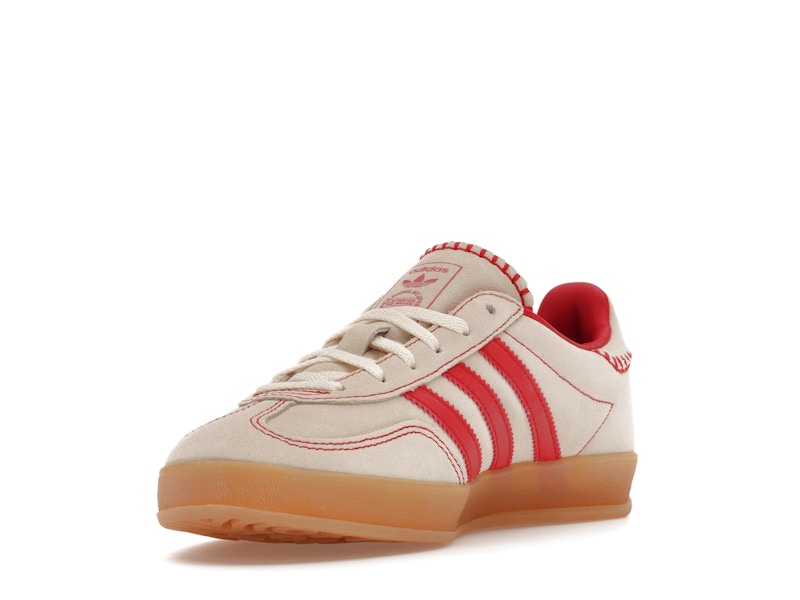 adidas Gazelle Indoor Beige Better Scarlet (Women's)