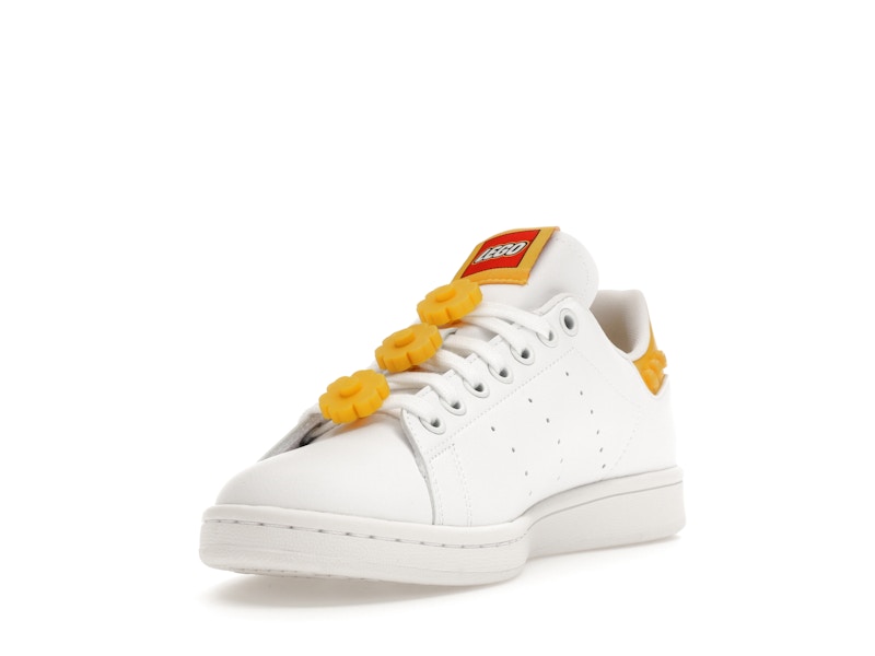 adidas Stan Smith LEGO White Yellow (Women's)