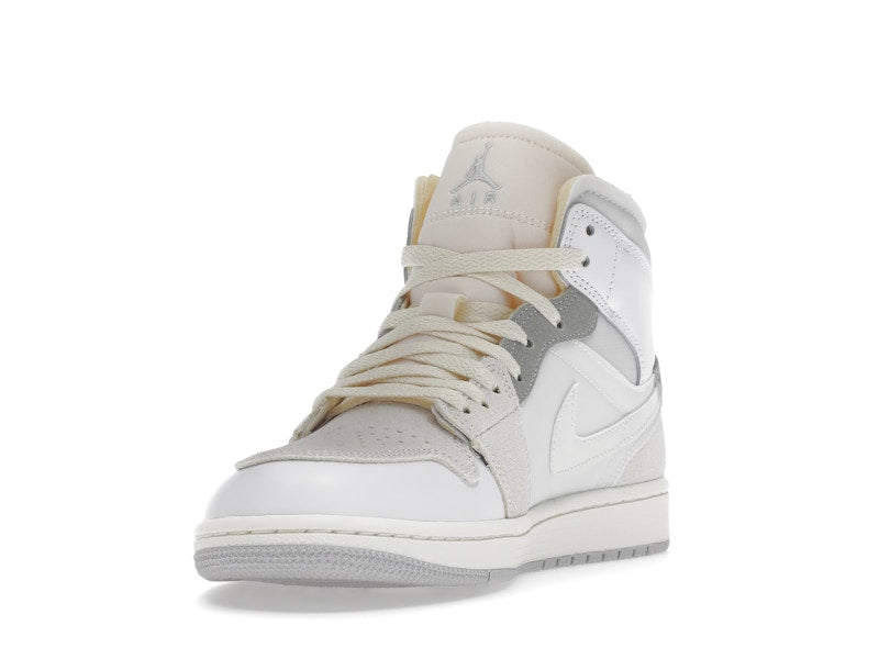 Jordan 1 Mid SE Craft Inside Out White Grey