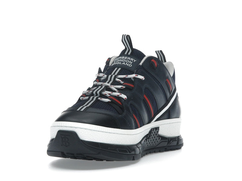 Burberry Mesh Nubuck Union Navy Red
