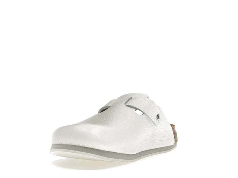 Birkenstock Boston Super Grip Leather White