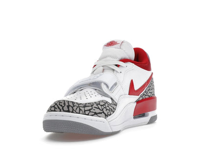 Jordan Legacy 312 Low White Cement Gym Red (Women's)