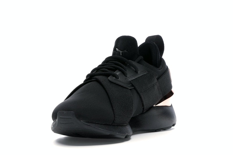 Puma Muse Metal Black Rose Gold (Women's)