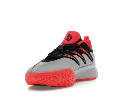 adidas Dame Certified 3 Core Black Lucid Red Grey Two