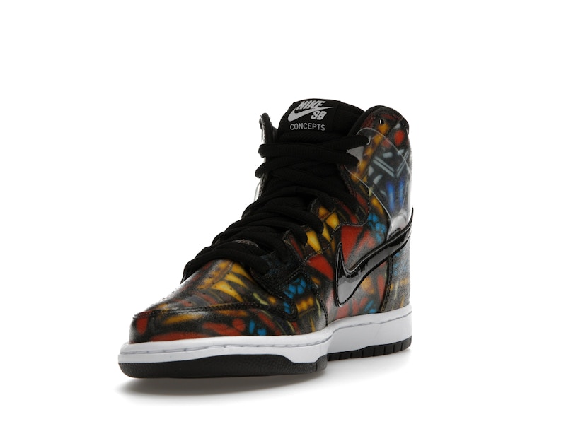 Nike SB Dunk High Concepts Stained Glass