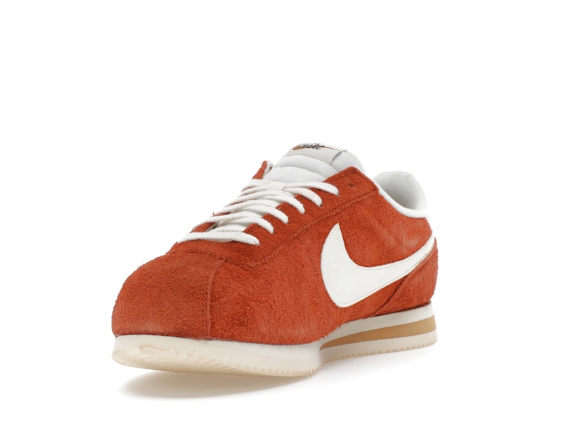 Nike Cortez SE Suede Dark Russet Flax Muslin Sail