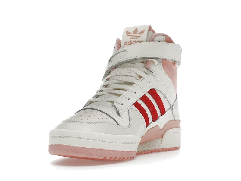 adidas Forum 84 Hi Off White Pink Red