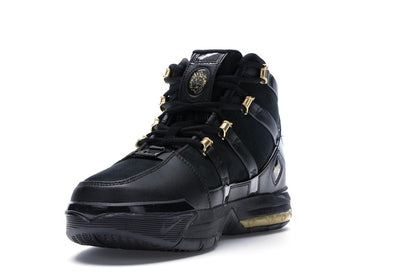 Nike LeBron Zoom 3 Black Metallic Gold