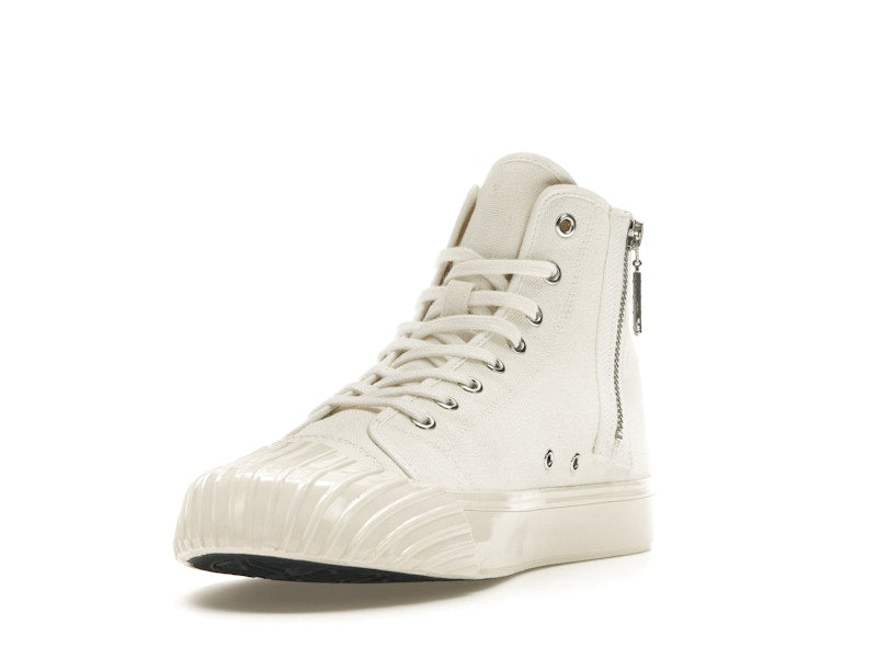 Kenzo School High Top Trainers Tiger Sole Off White